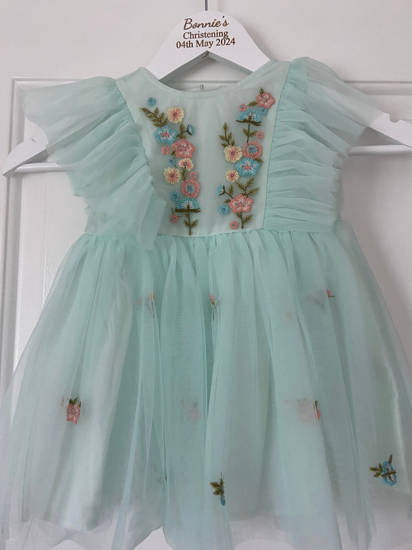 Personalised white hanger