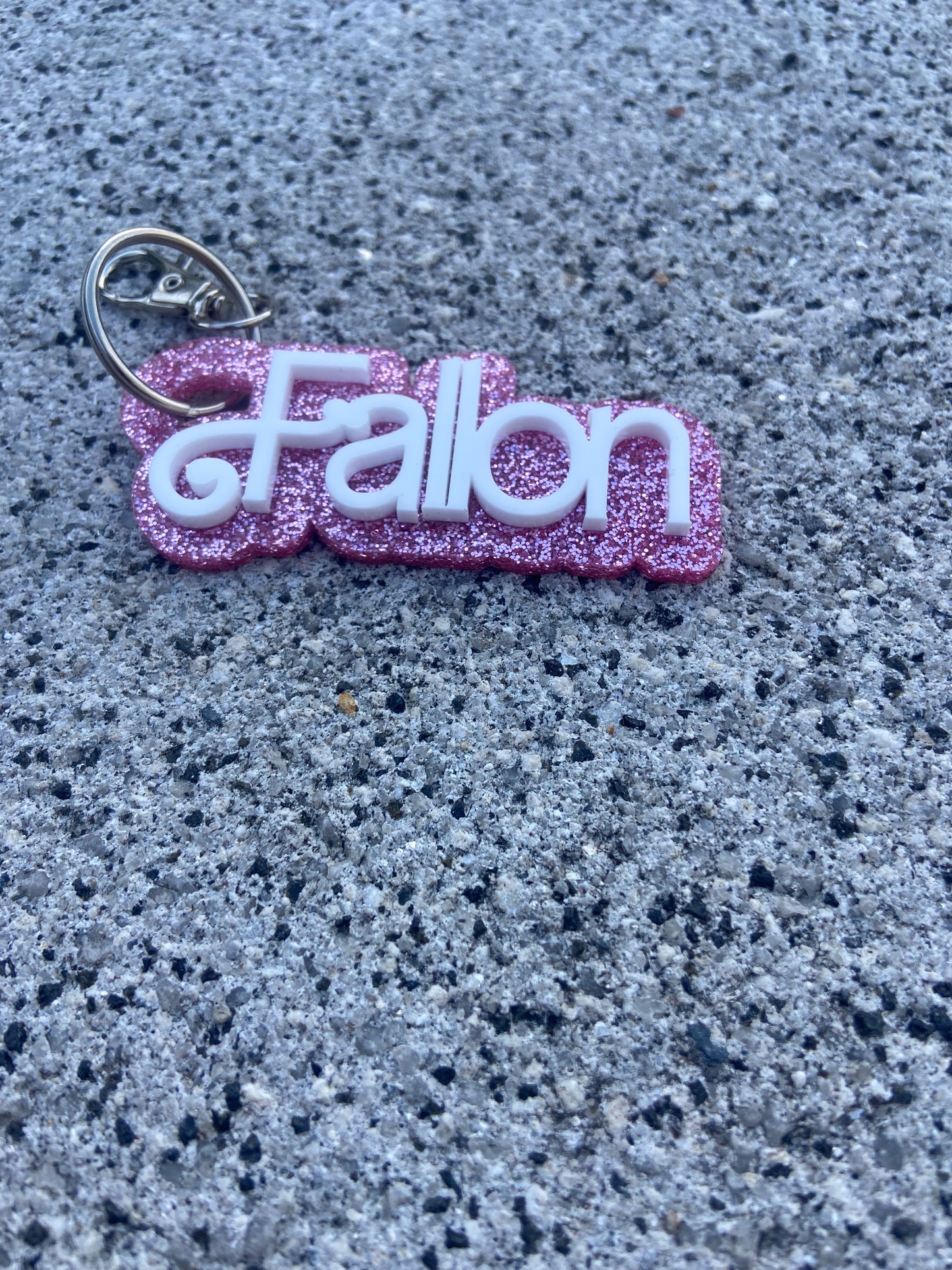 Personalised Acrylic Keyring