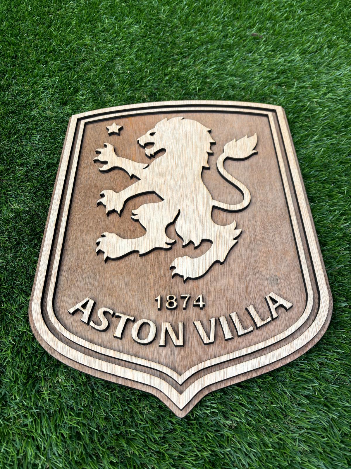 Two Tone Aston Villa Crest