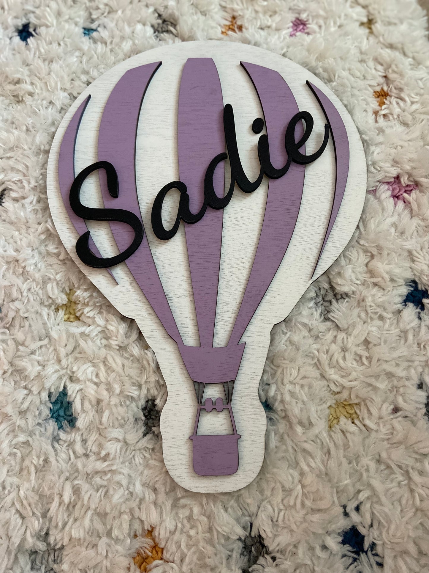 Hot Air Balloon Wall Decor