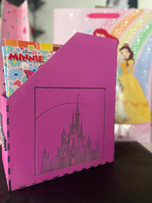 Personalised Disney Princess Colouring Book Holder