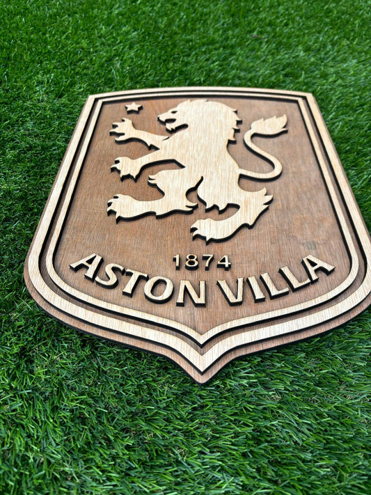 Two Tone Aston Villa Crest