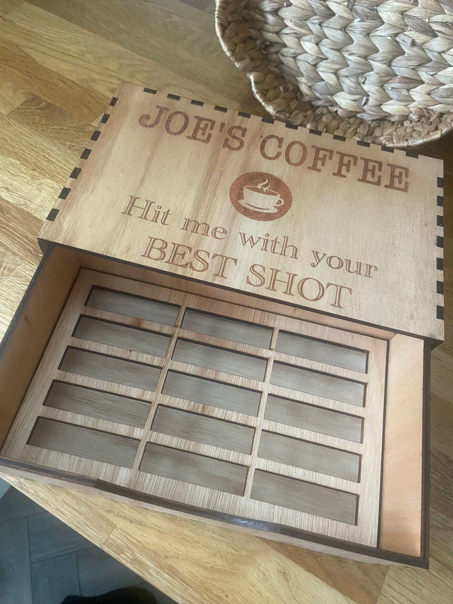 Personalised Coffee Pod Drawer