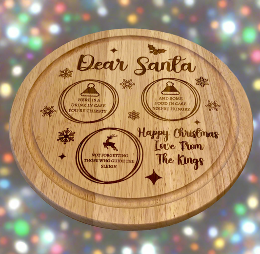 Personalised Santa Treat Board