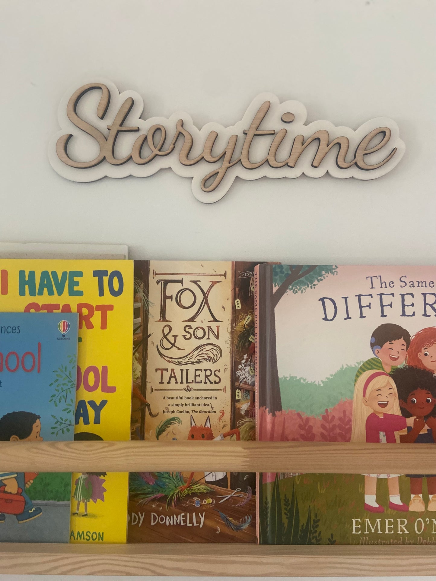 Storytime wall sign