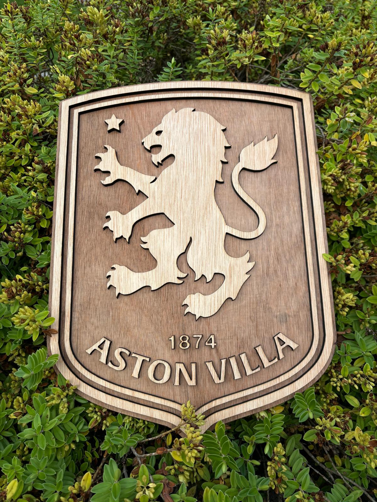 Two Tone Aston Villa Crest