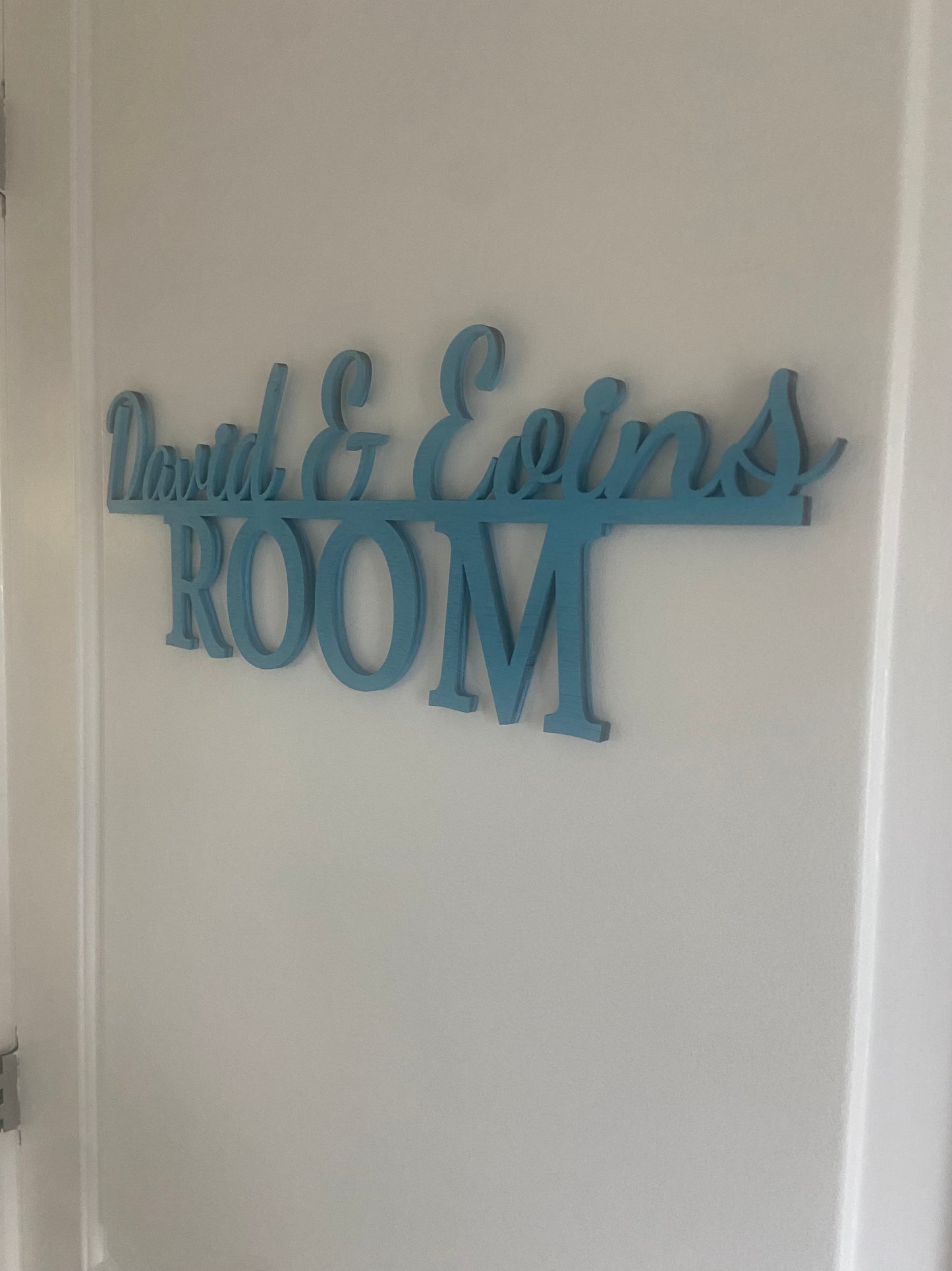 Personalised Bedroom Sign