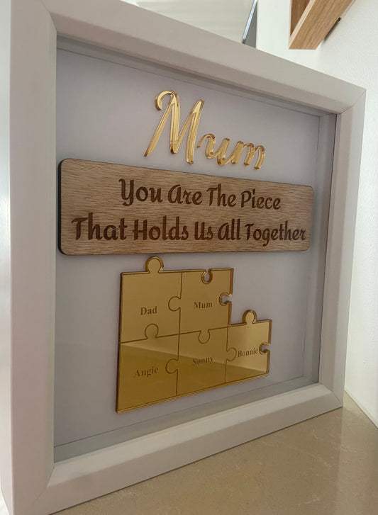 Personalised Mum box frame